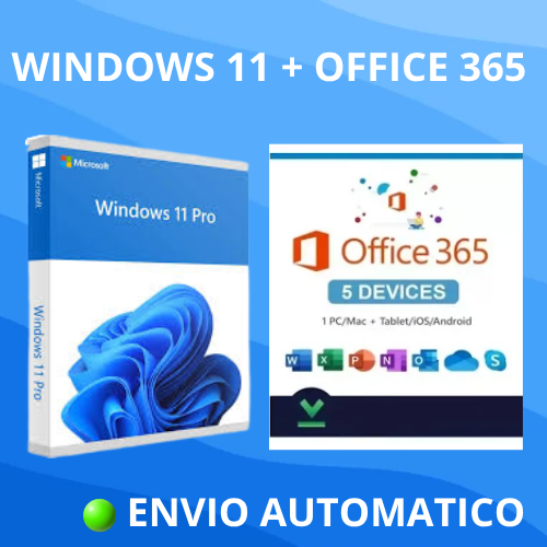 Windows 11 PRO KEY + Offices 365  2025